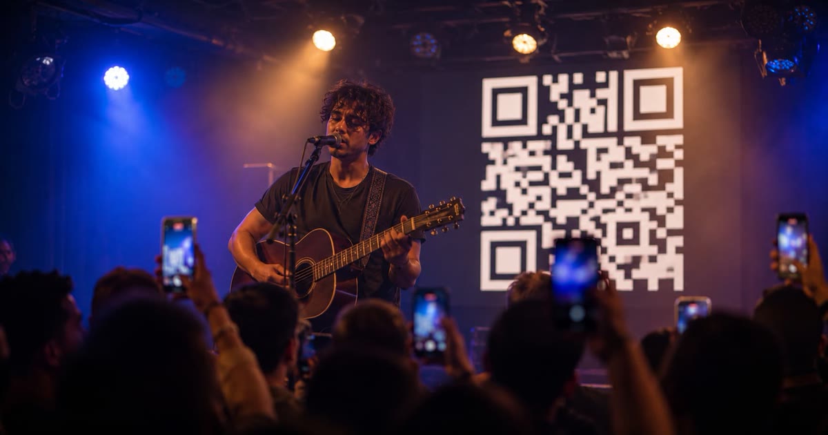 QR Codes for Live Events and Meetups